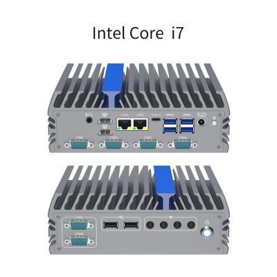 Compacto Core PC Industrial Até 32 GB Memória DDR5 Com 2 Gigabit LAN Intel