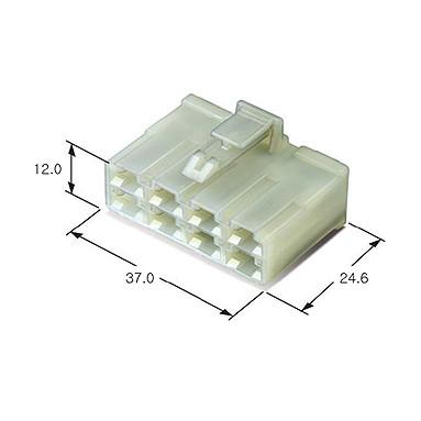 KET Korea Electric Terminal Connectors MG610051,MG620050 Automotive Housing Wire to Wire 4 Pin Connector