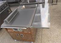 Tabela da grade de Teppanyaki elétrico/gás do aquecimento para o hotel do restaurante