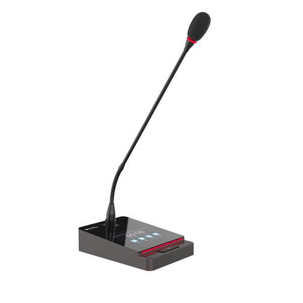 HUAIN 3.5  Inch LCD Screen Desktop Conference Digital Microphone Discussion System Delegate Mic
