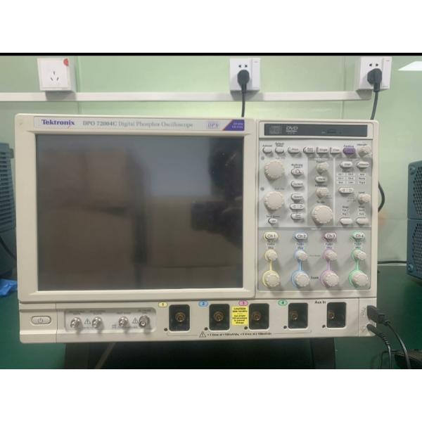 Used Tektronix DPO72004C Digital Phosphor Oscilloscope with 20 GHz Bandwidth 4 Analog Channels and 50 GS/s Sample Rate