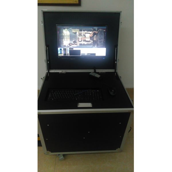 5000 * 2048 Pixels Under Vehicle Surveillance System AT3000 Portable UVSS