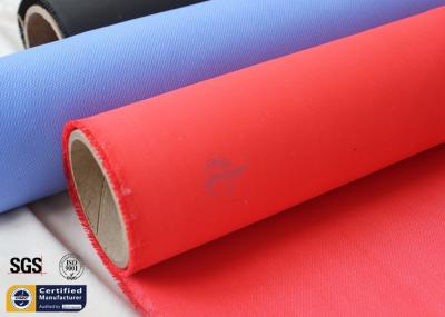 Fiberglass Fire Blanket 490GSM 3732 39 Red Acrylic Coated Glass Fiber Fabric