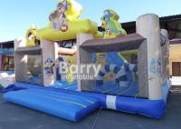 Patio inflable del niño del barco pirata del parque de atracciones con garantía de calidad