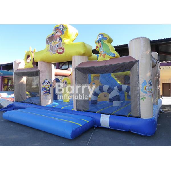 Спортивная площадка малыша пиратского корабля парка атракционов раздувная с проверкой качества