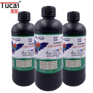 CMYKW EPSON UV Ink Uv Injek Printer Anti Uv Sublimation Ink For XP600 TX800