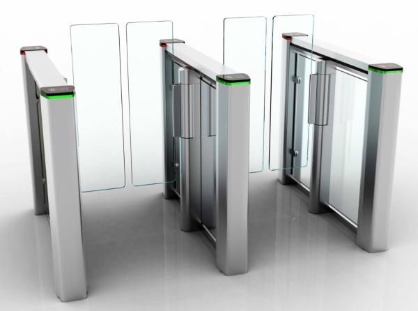 Single/Double Passing Direction Speed Gate with Acrylic Swing Arm Material and 1.2mm Upper Cover Foot Thickness