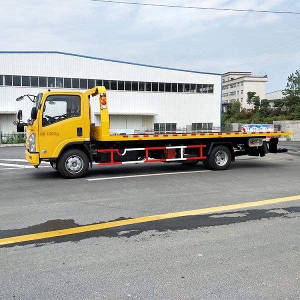 4475 mm distância entre eixos caminhão de reboque diesel 5 toneladas 4x2 Janpan Wrecker caminhão para salvamento rodoviário
