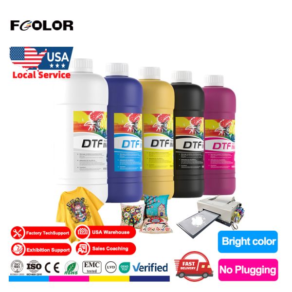 JC PRINT Digital Printing DTF Pigment Ink For XP600 L1800 DX5 I3200 PET Film Printer