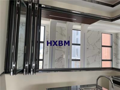 Hurricane Proof Interior Folding Doors 6063 -T5 Aluminum Profile With Safety Glass