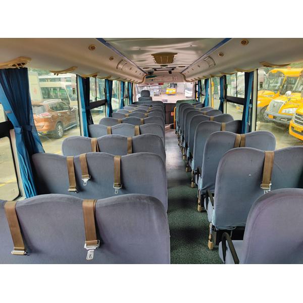 Diesel Euro 4 Autobus escolar aposentado Dongfeng 56 lugares Autobus escolar amarelo