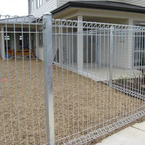 Decorative Roll Top BRC Welded Wire Mesh Fence 6ft Powder Coated