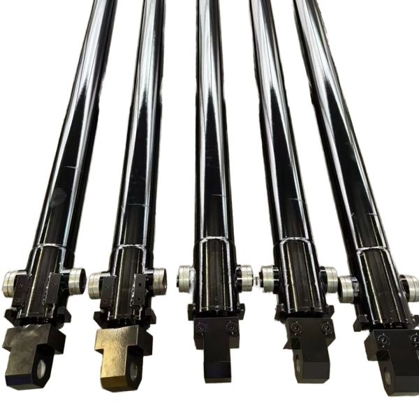 Double Acting Hard Chrome Plated Hydraulic Long Stroke Cylinder For Heavy Duty Crane