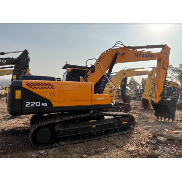 Hyundai 220-9s Korea Brand 800 hours Used Excavators 22000KG Secondhand Crawler Earth Moving Machine