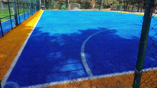 Factory Approved Artificial Grass Sports Flooring For Soccer Football Ground