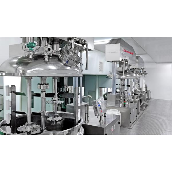 Toothpaste Production Line Shampoo Mixing Tank Hand Cream Making Machine