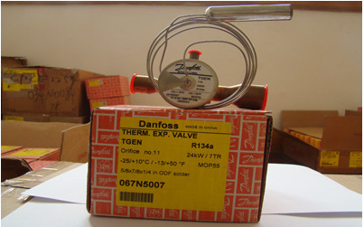 Tgen シリーズ Danfoss 弁の Danfoss の拡張弁 067n5007 R134a