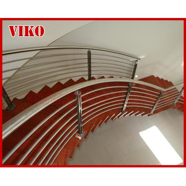Steel Cable Stair VK85SC 304 Stainless Steel Handrail Treed American Oak Carbon Steel Powder-coate Aluminum