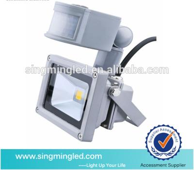 10w 30w Epistar Chip  sensor led flood light IP65 outdoor led flood light CE RoSH certific