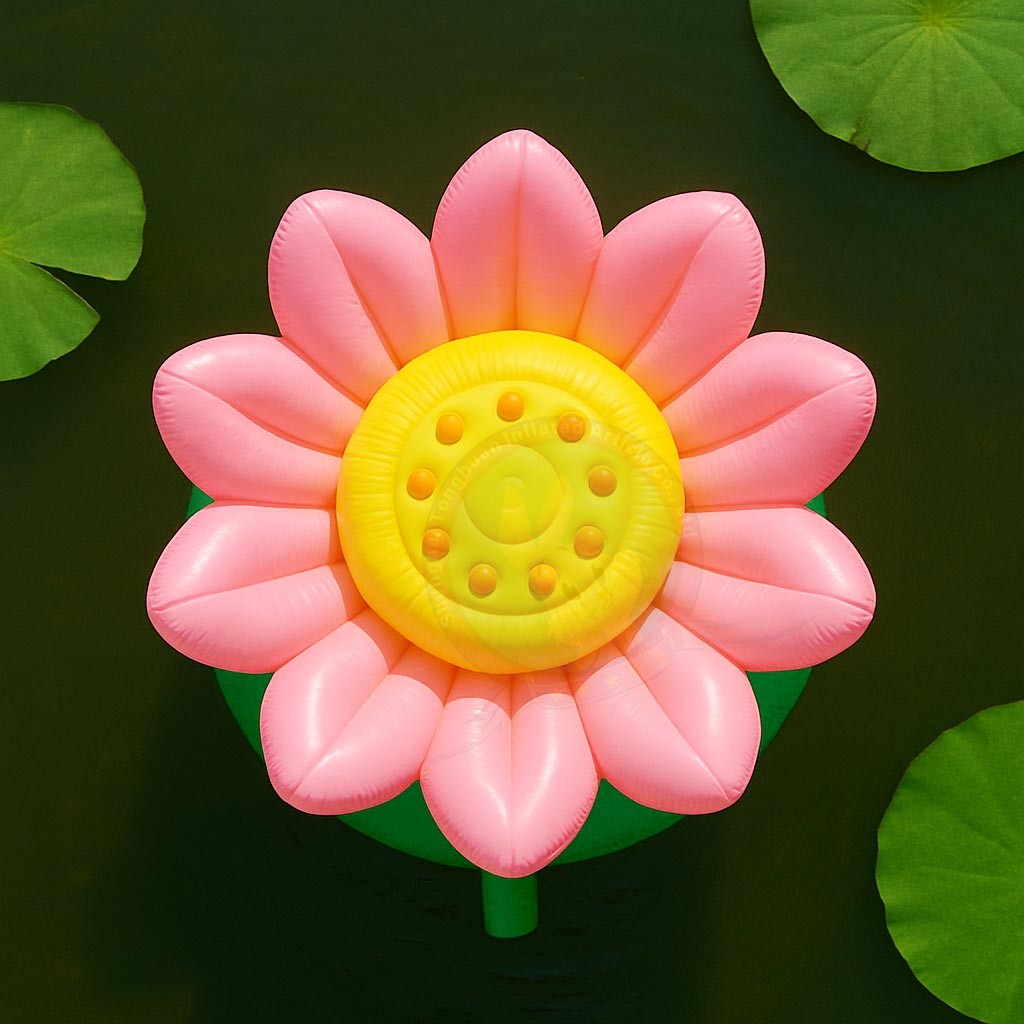 Inflatable Flower Decoration for Shopping Mall Entrances Plaza Events Building Display Seasonal Promotions And Branded Outdoor Advertising Installations