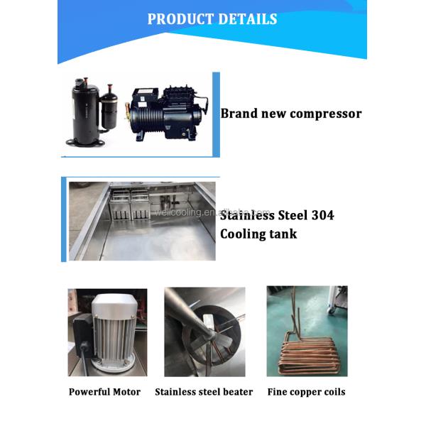 BPZ-06 High Productivity 304 Stainless Steel Ice Lolly Popsicle Machine