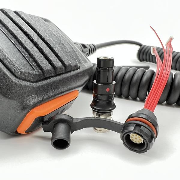 F Series High Density IP68 Waterproof Push Pull Connector with EMC Shielding and Fischer Compatibility