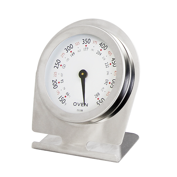 Household Cooking Oven Thermometer 2 Dial Size With Dual Pointer Design