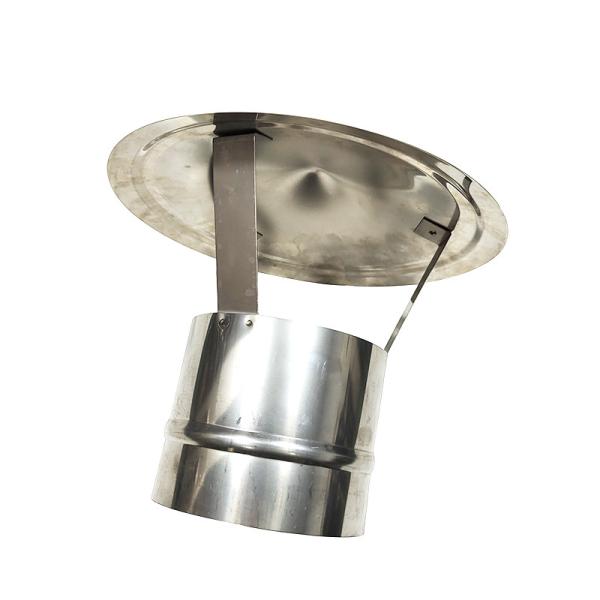 EN 1856-1 6 Triangle Chimney Flue Rain Caps For Wood Burning Stove