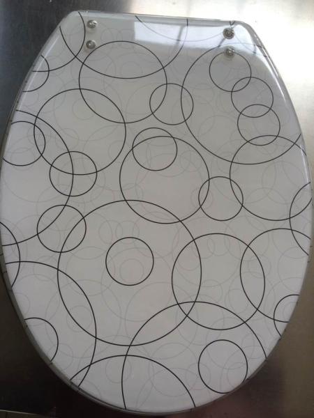 decorative clear polyresin toilet seat,color toilet seat,toilet,cover,MDF,PVC,PP,WOOD