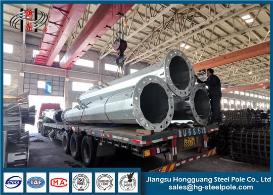 Técnica elétrica de aço da galvanização do mergulho quente de Polo da conexão da flange