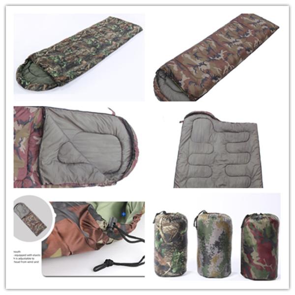 Envelope Polyester Hooded Military Camping Gear Windproof Cold Protection