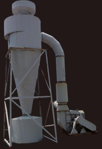 Stainless Steel Pulse Jet Dust Collector Cyclone Dust Extractor PLC Control 2.2KW 1000m3/H 100m2