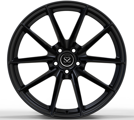 колеса A6061 Audi Rs4 сатинировки 18x10.5 черные алюминиевые выкованные