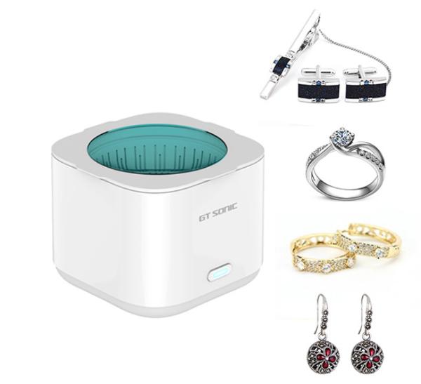 tanque SUS304 GT-X3 GT SONIC de aço inoxidável do líquido de limpeza dental ultrassônico de 10w 180ml