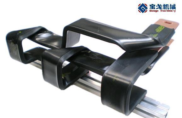 High Voltage Electrical Cabinets Epoxy Coated Copper Busbar for Connecting Conductors