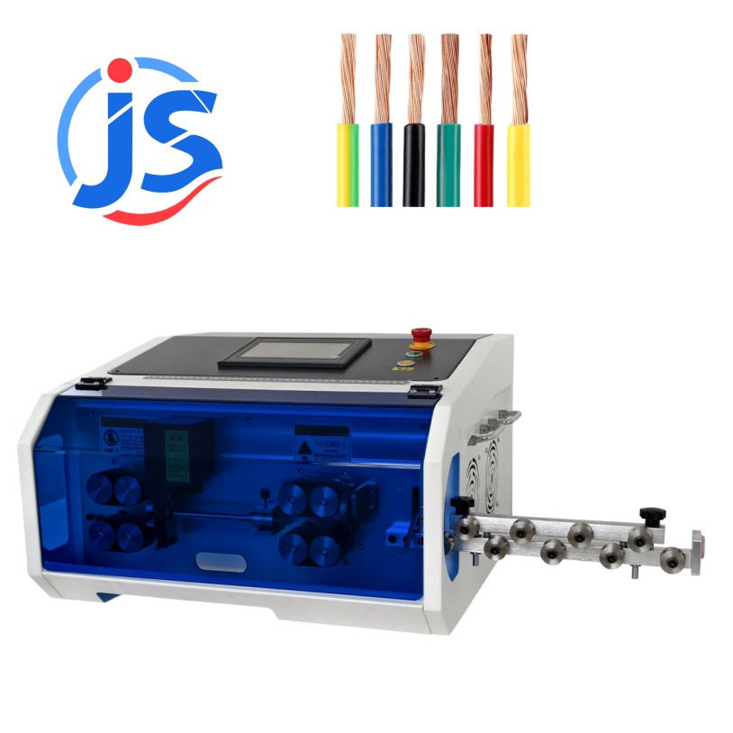 HQ 650W Multi-function Fully Automatic Cable Strip Machine Cable Max 35mm²  Wire Stripping 8 Wheels Driving Factory Direct