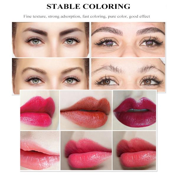 Чистая жидкостная губа покраснеть постоянный макияж пигментирует инструменты искусства тела чернил татуировки Microblading