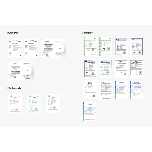 Floor & Wall LED Recessed Light 1W 3W IP65 White 3000K Aluminum Material 80*80MM