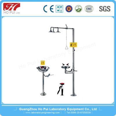 Double / Three Head Stainless Steel Emergency Shower Station Long Life Span