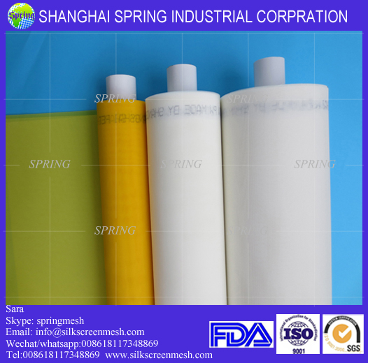 High Tension 80 100 200 300 Mesh Polyester Monofilament Mesh/Screen Printing Mesh