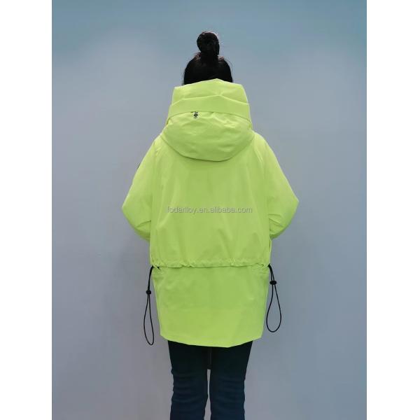 FODARLLOY F22566 Ladies Warm Hooded Cotton-padded Clothes Women Slim Long Winter Jackets Women Coats