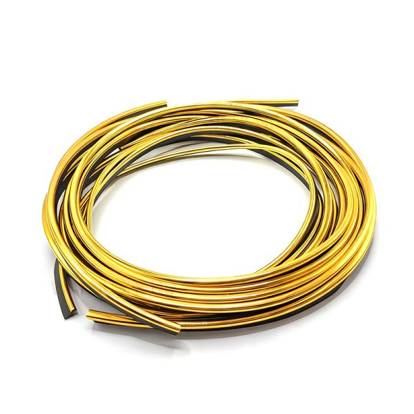 Sofa Furniture Decoration Embedded P-Shaped Bone Strip Durable and Stylish High-Quality Golden Bone Strip Inlay Edge