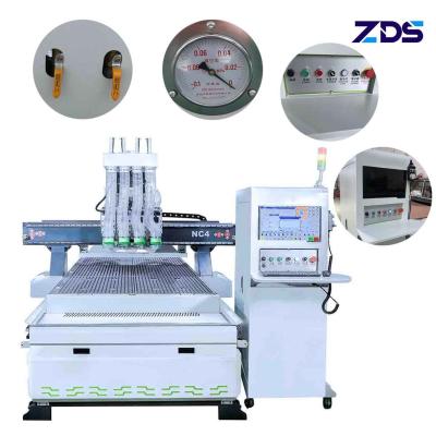 25m/Min Four Process Woodworking CNC Machine C And C Wood Cutting Machine