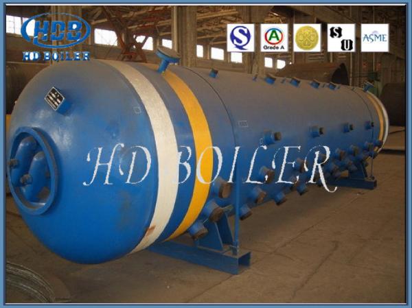 Anti Wind Pressure Induction Steam Drum For Power Station CFB Type Boiler