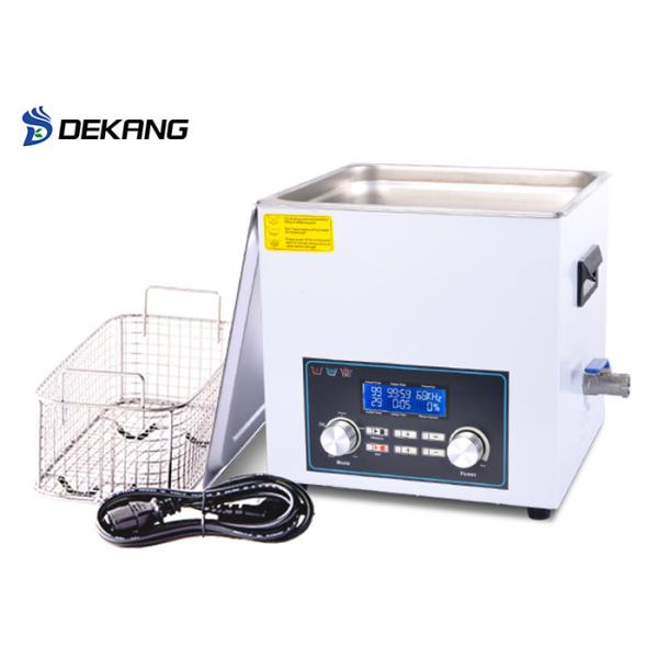 Digital Bench Top Ultrasonic Cleaner 10L Stainless Steel Time / Power Adjustable
