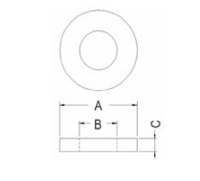 UL 94 V-2 резиновой шайбы нейлона 20mm PVC PP PPS аппаратных продуктов ВЗГЛЯДА УКРАДКОЙ PTFE пластиковый