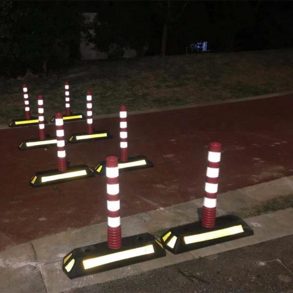 High Visible Rubber Base PE Plastic Traffic Cone Traffic With Durable Material