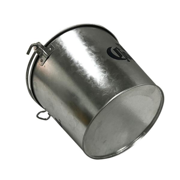 серебряное ведро льда ведра вина 10L более крутое 0.25mm гальванизированное