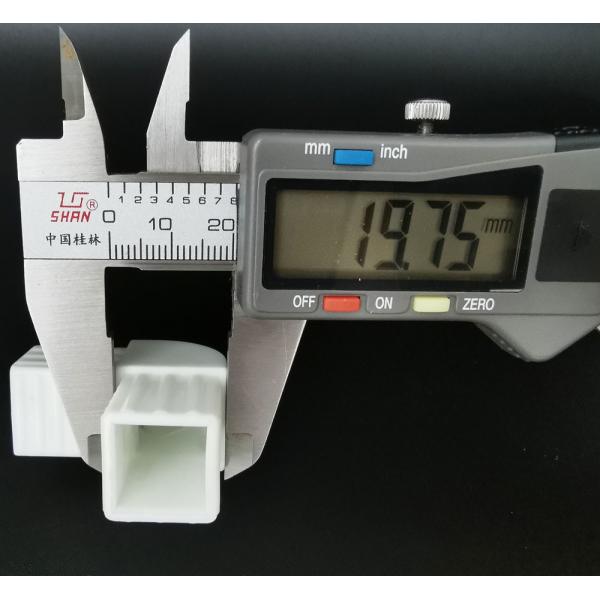 Белый 20*20 мм алюминиевый профиль угловой соединения пробки пробки с пластиковыми угловыми соединительными элементами