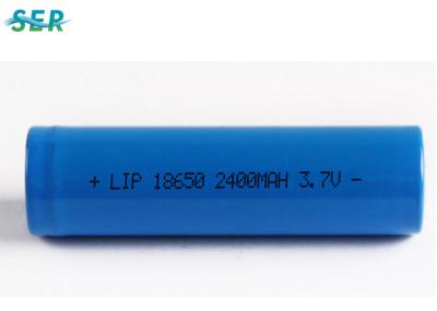 Bateria segura estável do AA do íon do lítio, 18650 lítio Ion Rechargeable Cell 3.7V 2400mah